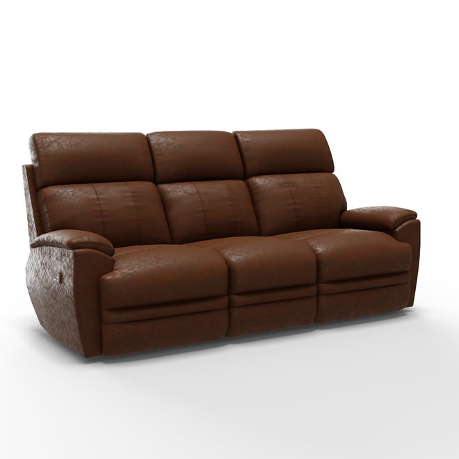Talladega Power Reclining Sofa w/ Headrest & Lumbar