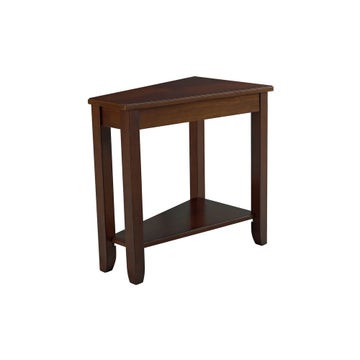 Chairsides Wedge Chairside Table-Cherry