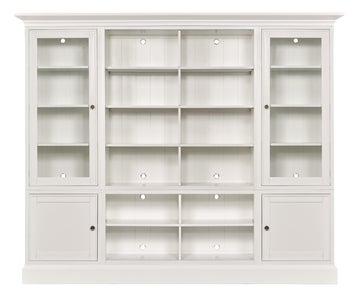 Structures Quad Bookcase Entertainment Display Unit