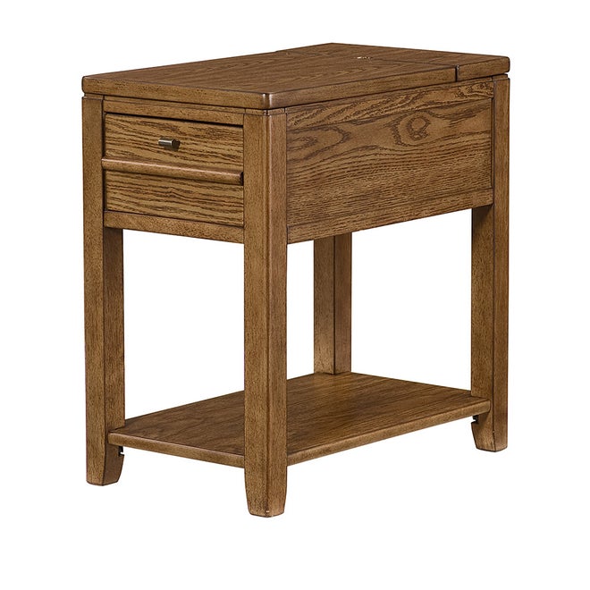 Chairsides Downtown Chairside Table - Oak