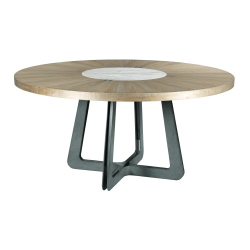 Modern Synergy Concentric Tound Dining Table