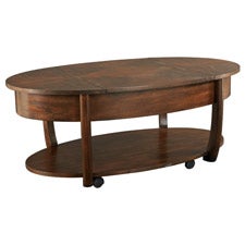 Concierge Oval Lift Top Cocktail Table