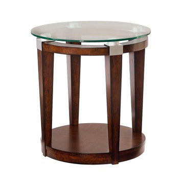 Solitaire Round Accent Table 