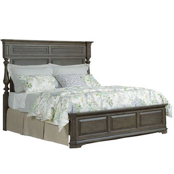 Greyson Logan Ca King Panel Bed - Complete