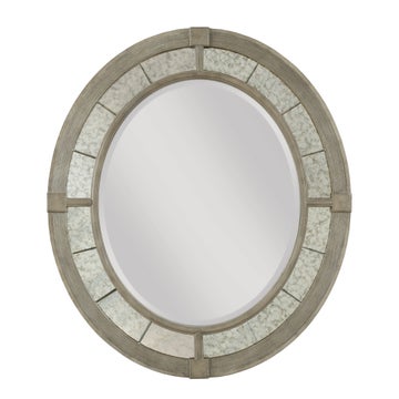 Savona Rococo Oval Mirror