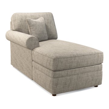 Collins Right-Arm Sitting Chaise w/ Storage