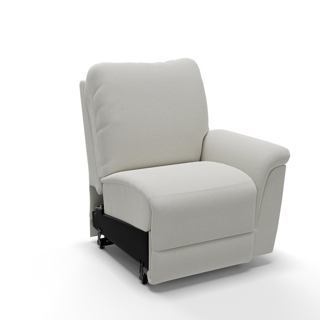 Rigby Power Left-Arm Sitting Reclining Chaise w/ Headrest & Lumbar