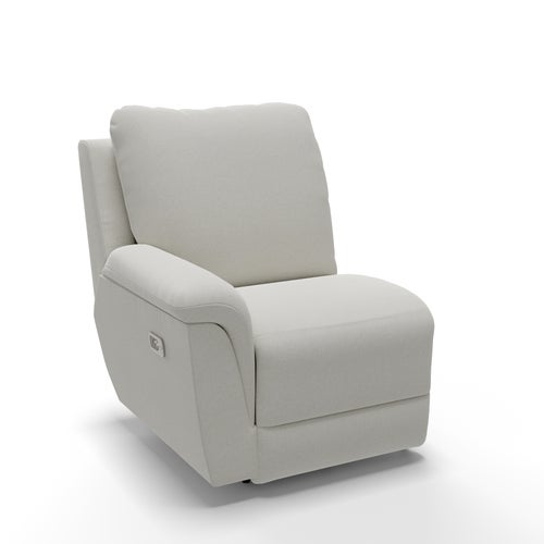 Rigby Power Right-Arm Sitting Reclining Chaise w/ Headrest & Lumbar