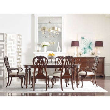 Hadleigh Oval Dining Table W/ 2 20" Leaves
