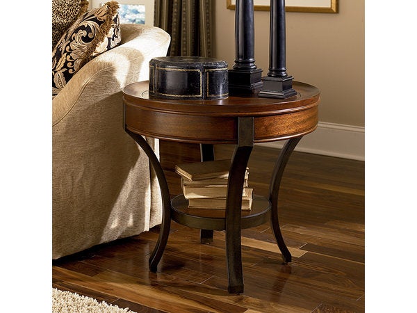 Sunset Valley Round End Table