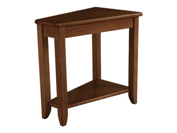 Chairsides Wedge Chairside Table - Oak