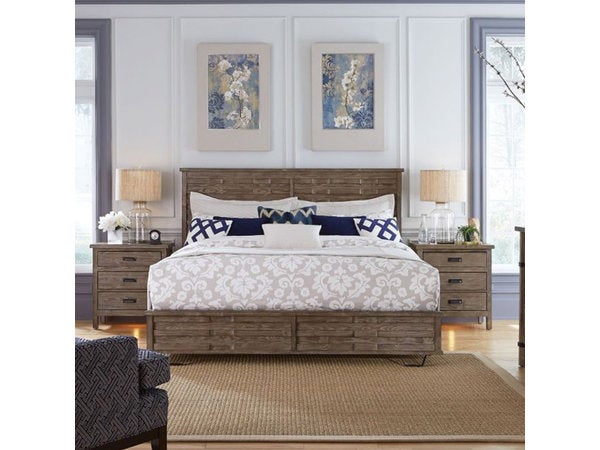 Foundry King Panel Bed