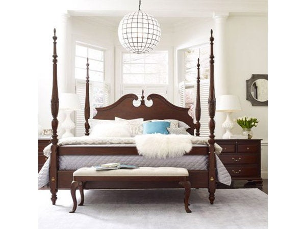 Hadleigh Rice Carved Queen Bed