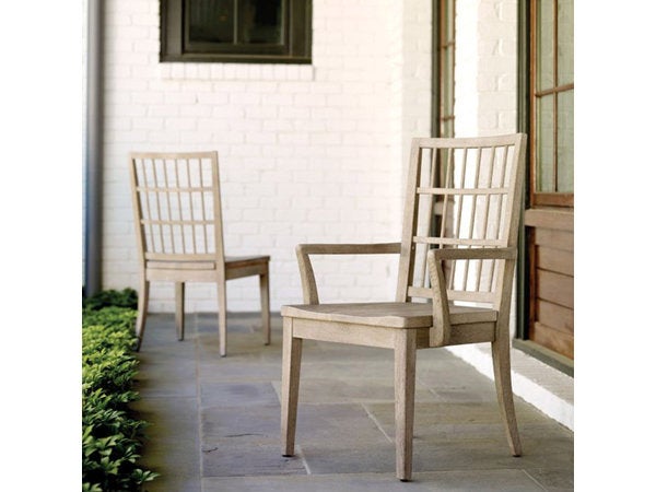 Symmetry Wood Arm Chair