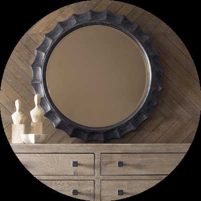 Click here to go to Round Mirrors