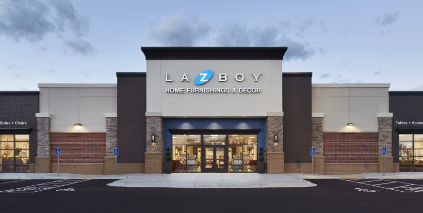 Front of La-Z-Boy store
