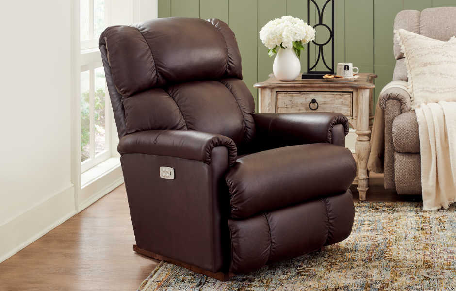 Living room with Pinnacle Power Rocking Recliner