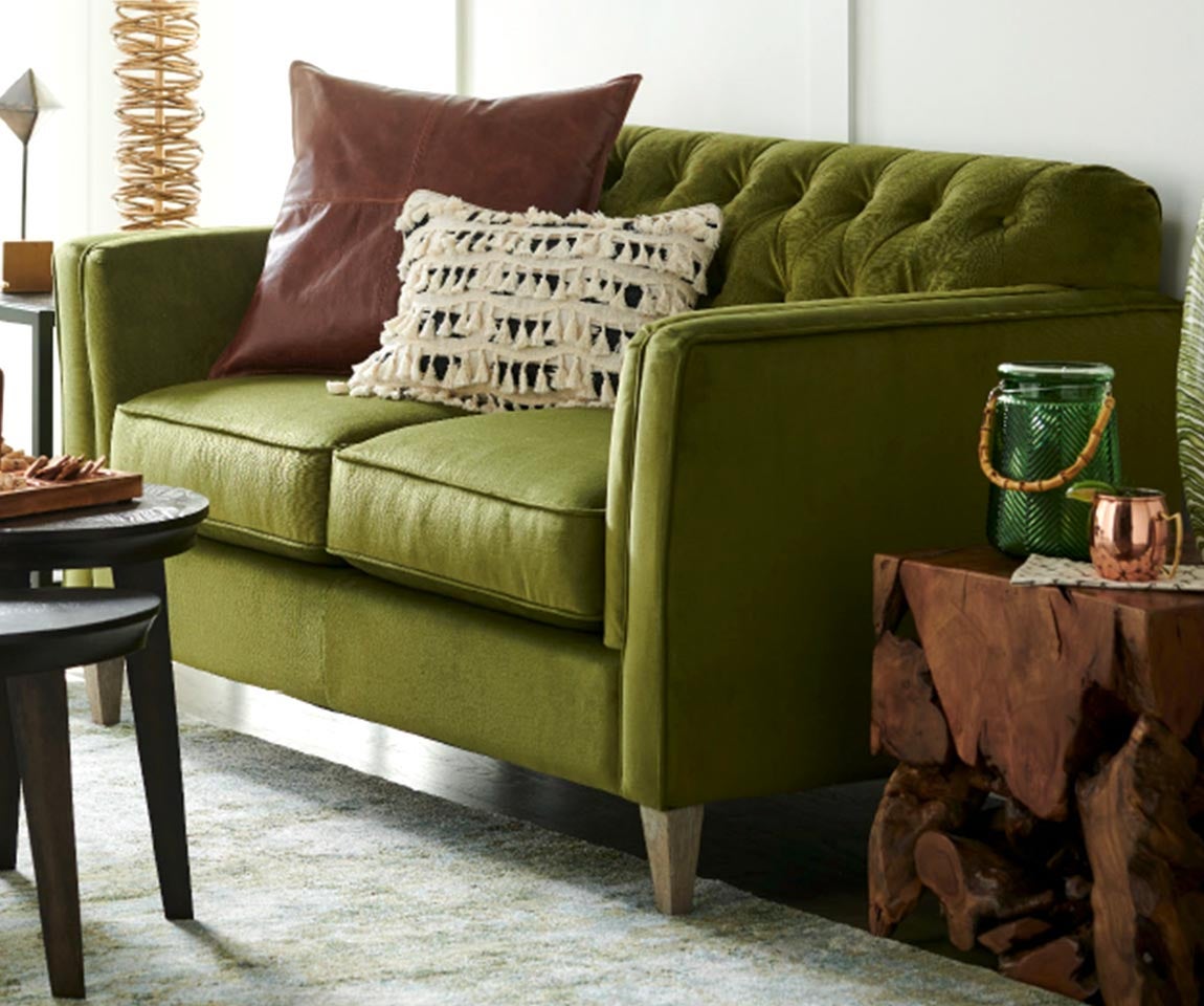 Alexandria Sofa in conserve™ Sustainable Fabrics