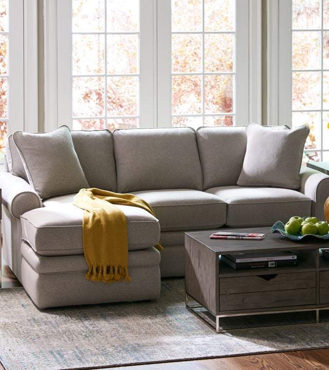 Sectionals La Z Boy, Sectional Sofas Recliners Small Spaces
