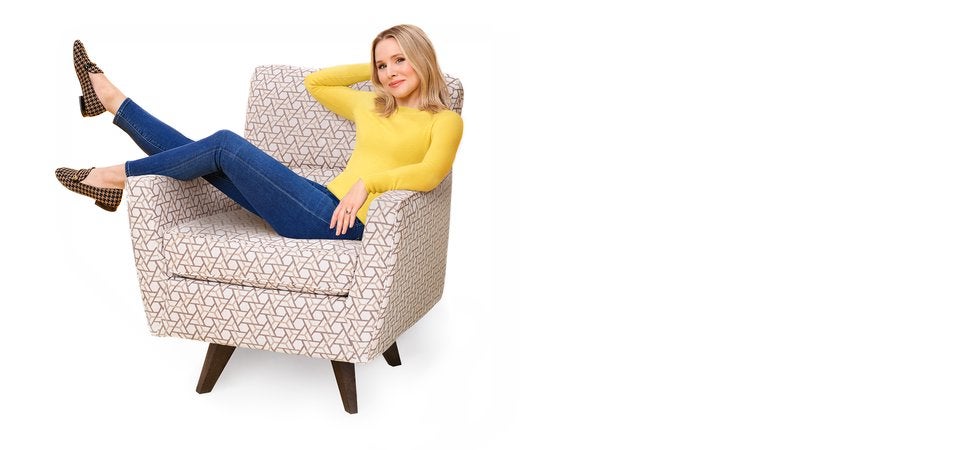 Comfortable Chairs Recliners With Kristen Bell La Z Boy