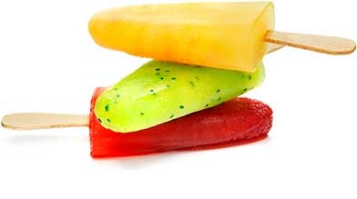 Stack of popsicles