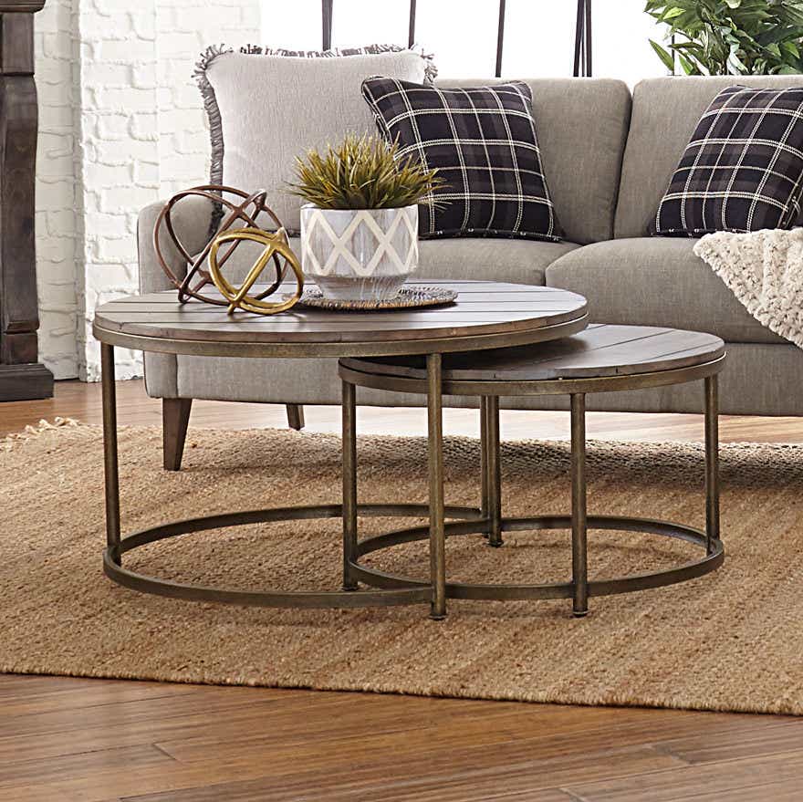 Sanford Round Cocktail Table