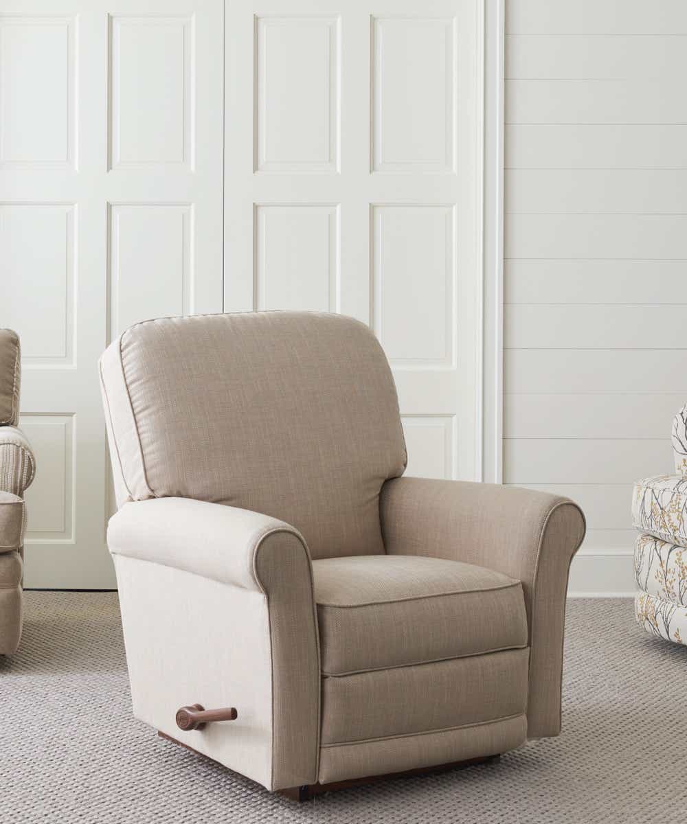 Room scene with a variety of chairs