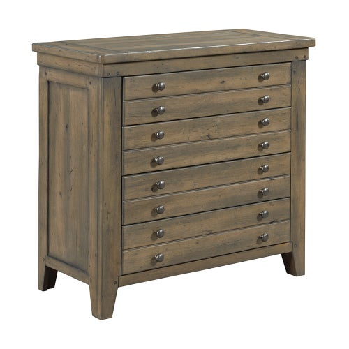 Mill House Map Drawer Bedside Chest - Quick View Image