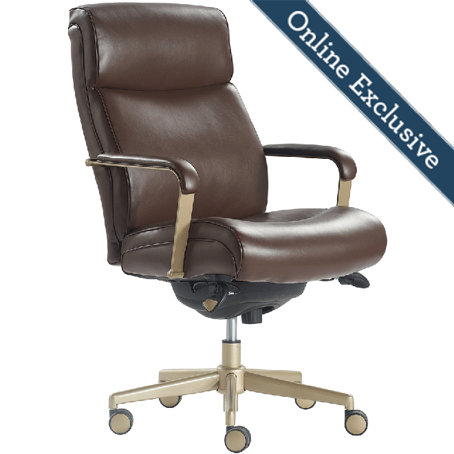 Melrose Executive Office Chair, Brown
