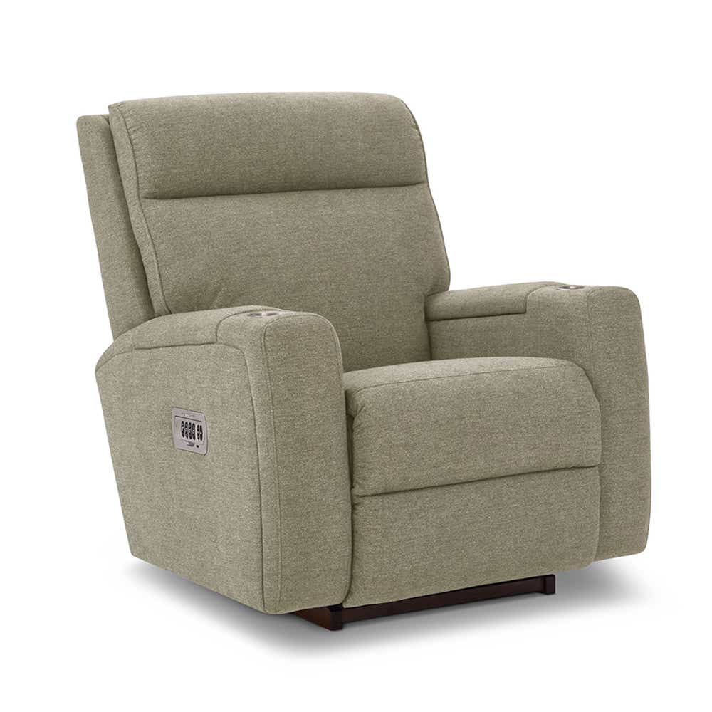Ovation AudioLuxe Power Rocking Recliner w/ Headrest & Lumbar