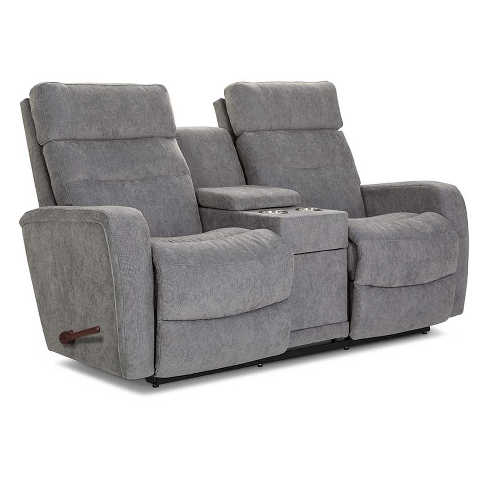 Baron Wall Reclining Loveseat w/ Console