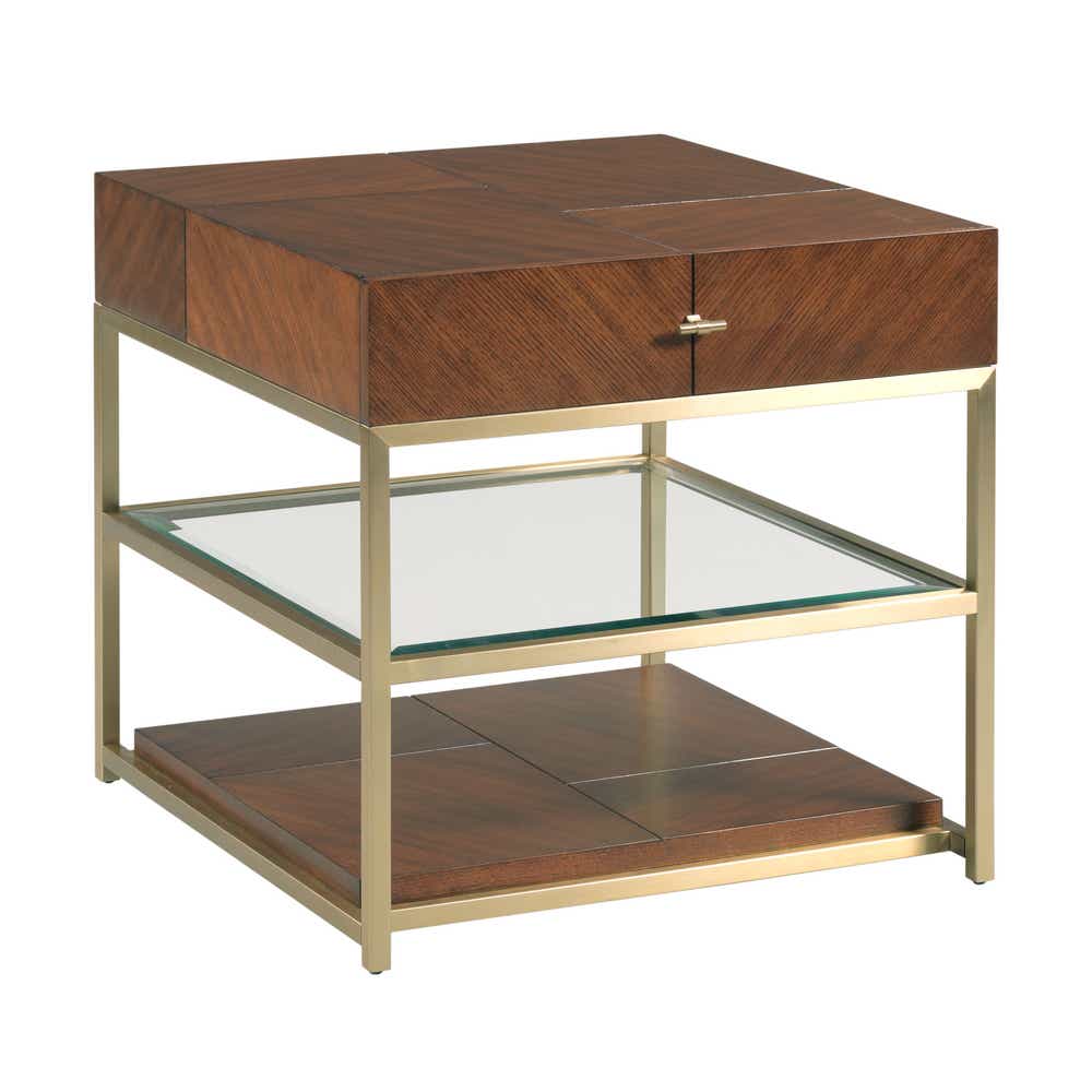 Jenkins Rectangular Drawer End Table