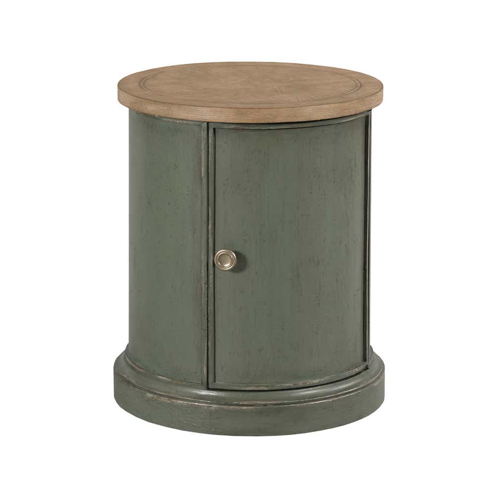Chastain Round Accent in Green Table