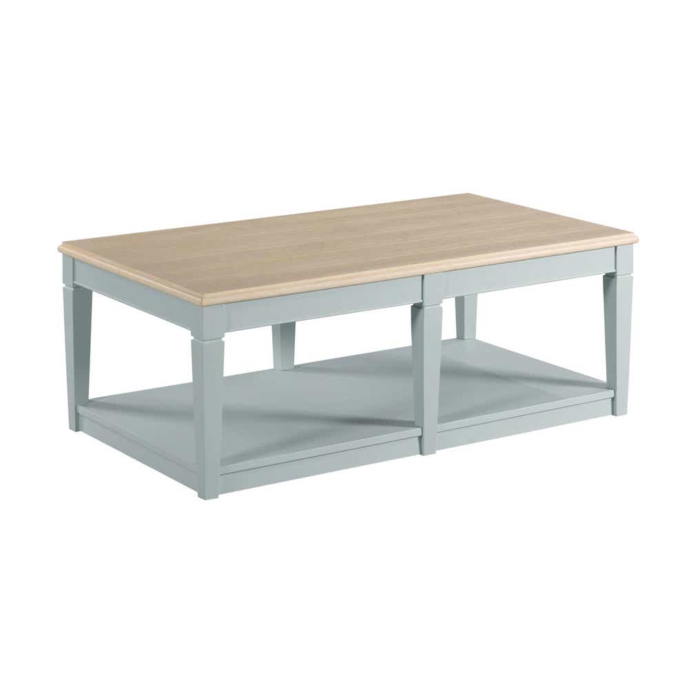 Liza Rectangular Coffee Table Azul Blue