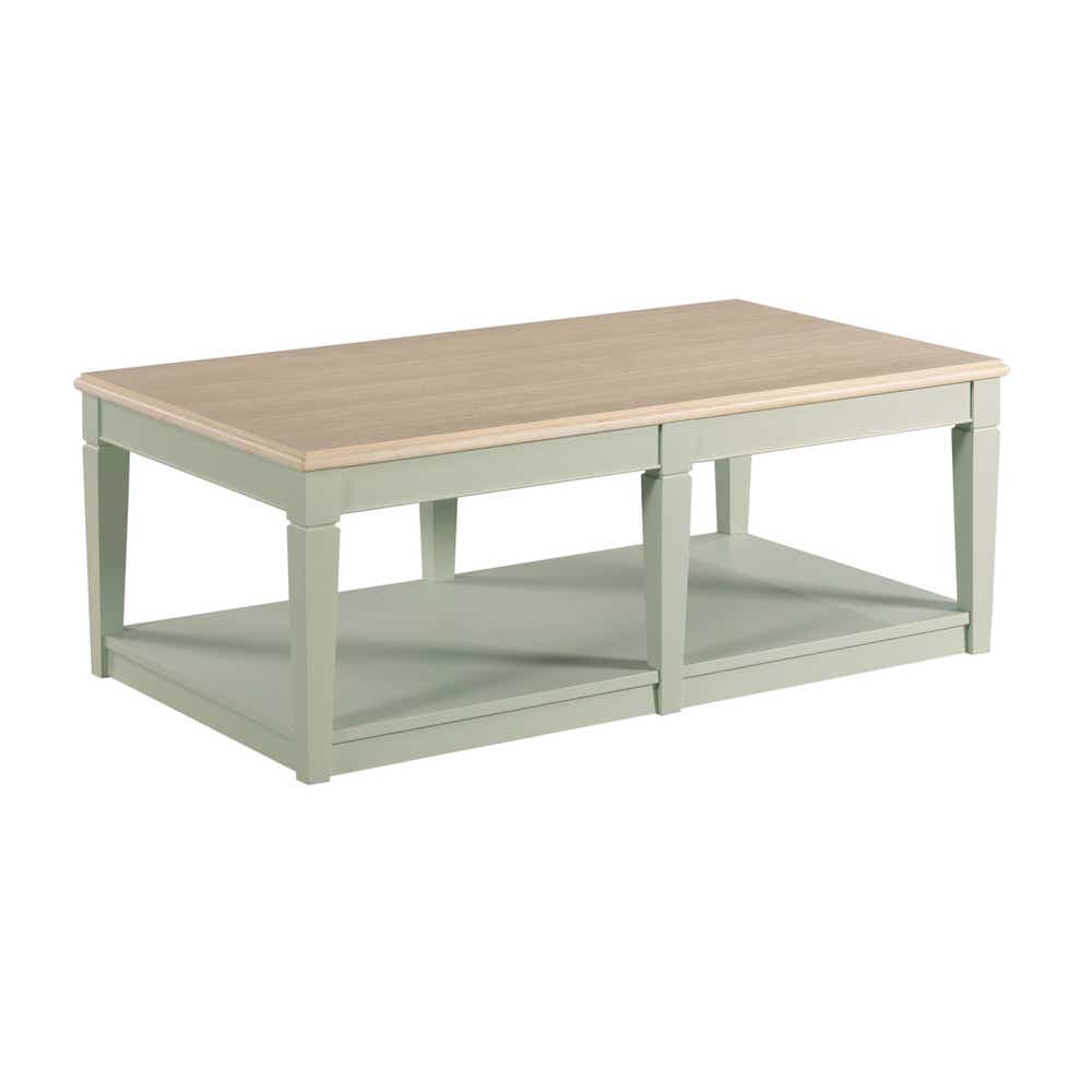 Liza Rectangular Coffee Table Sage Green
