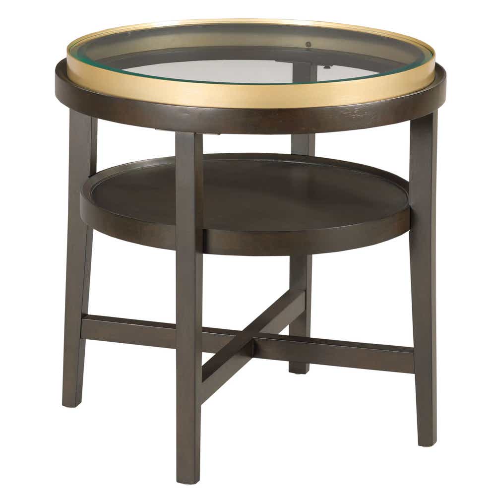 Darby Round End Table