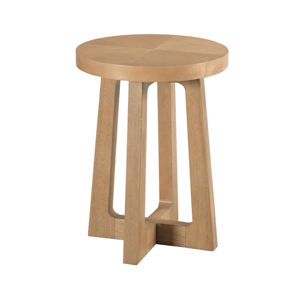 Archetype Round Accent Table Caramel