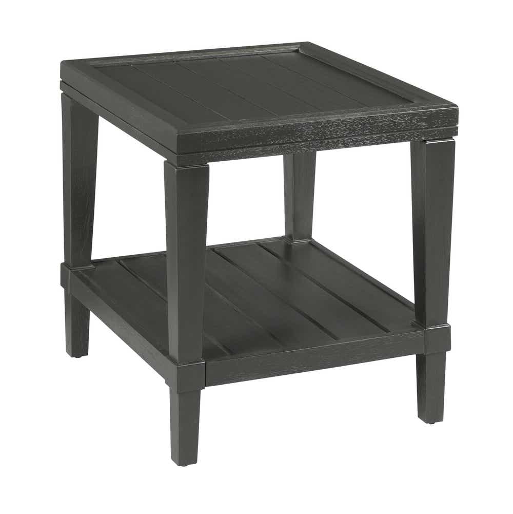 Oliver Rectangular End Table Ebony