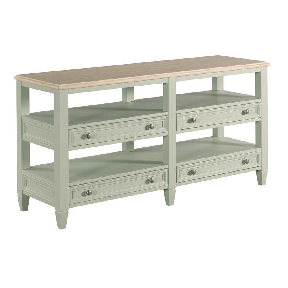 Liza Sofa Console Sage Green