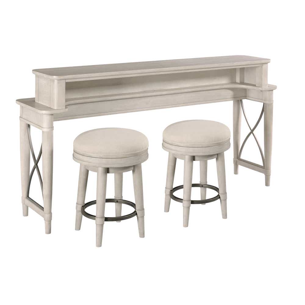 Domaine Counter Console w/ 2 Stools