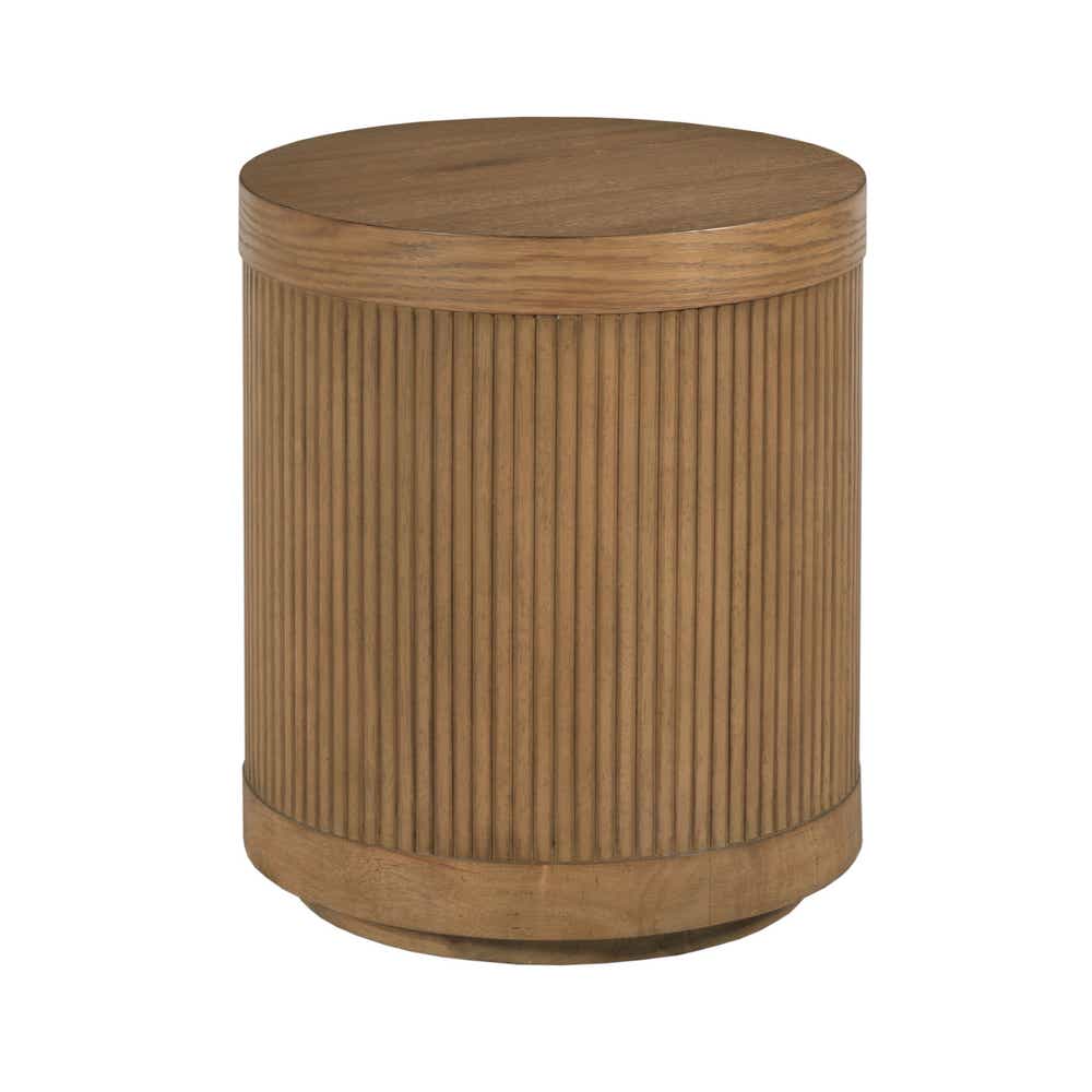 Hidden Treasures Reeded End Table