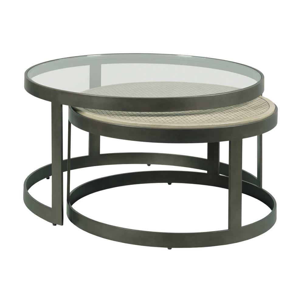 Hidden Treasures Concrete Nesting Coffee Table