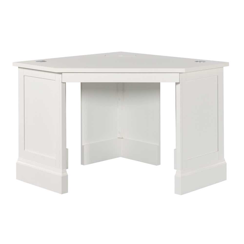 Structures Corner Desk Pure White