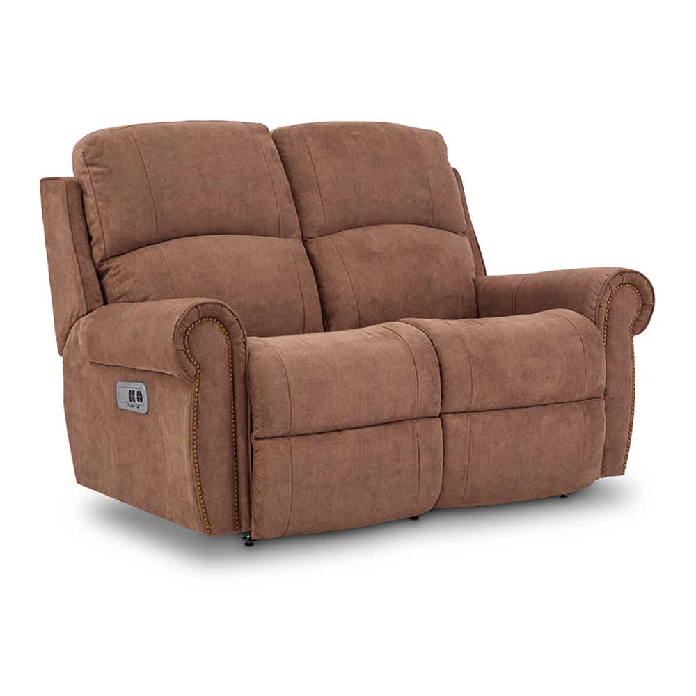 Dutton Power Reclining Loveseat w/ Headrest