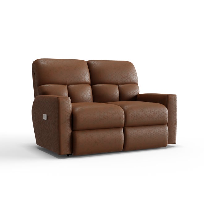 Hawthorn Power Reclining Loveseat w/ Headrest & Lumbar