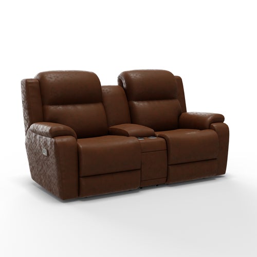 Dorian Power Reclining Loveseat w/ Headrest & Console