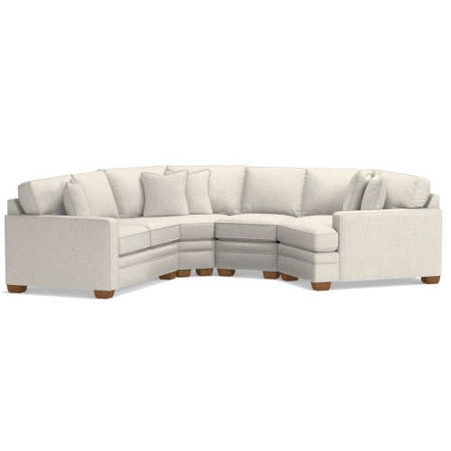 Meyer Sectional La Z Boy, Sectional Sofa With Cuddler And Recliner