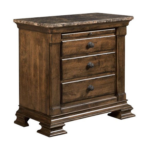 Portolone Bachelors Chest with Marble Top