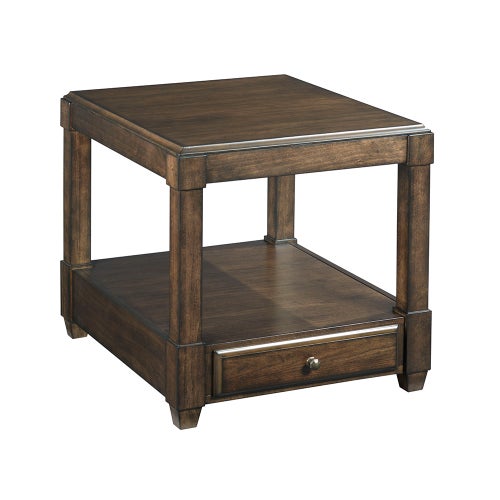 Halsey Rectangular Drawer End Table - Quick View Image