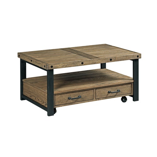 Workbench Small Rectangular Cocktail Table 